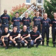 Le centre d'incendie et de secours de Montgeron compte 34 sapeurs-pompiers professionnels et 30 sapeurs-pompiers volontaires 