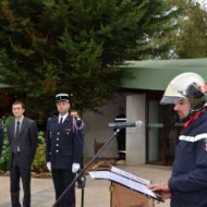 Le président de la promotion 2012/02 a rendu hommage au sergent décédé en service commandé   