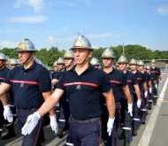 Le Bataillon des sapeurs-pompiers d'Ile-de-France à l'entraînement 