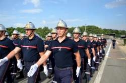 Le Bataillon des sapeurs-pompiers d'Ile-de-France à l'entraînement (PHOTO  )